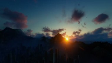 İsa'nın kurtarıcı uçuş Rio de Janeiro dan turist bulutlar, yukarıda