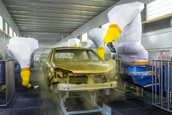 Togliatti Avtovaz otomobil fabrikası. Montaj hattı üretim otomobil Lada, Renault, Nissan, Datsun