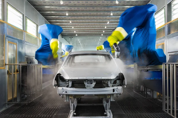 Togliatti Avtovaz otomobil fabrikası. Montaj hattı üretim otomobil Lada, Renault, Nissan, Datsun