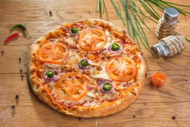 Pizza ve pizza dilimi