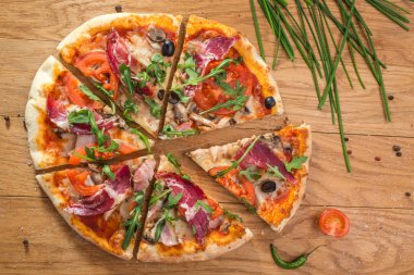 Pizza ve pizza dilimi