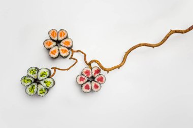 Japon deniz ürünleri mutfağı. Oryantal tat.