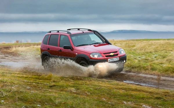 Togliatti Regio Samara Rusland November 2019 Suv Chevrolet Niva Extreme — Stockfoto