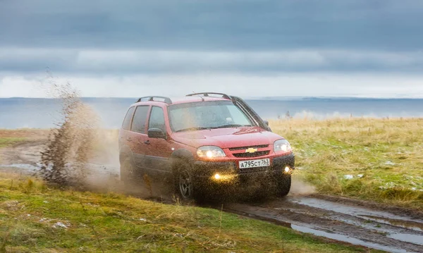 Togliatti Regio Samara Rusland November 2019 Suv Chevrolet Niva Extreme — Stockfoto