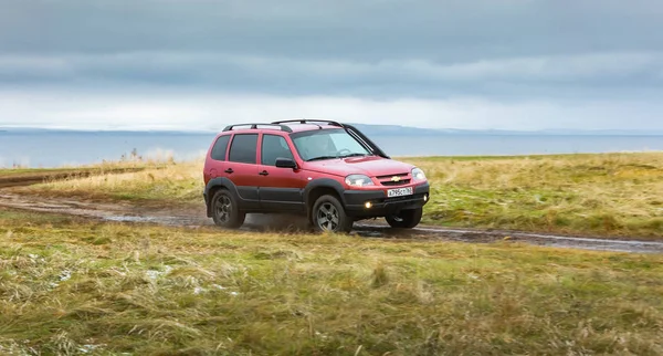 Togliatti Samara Region Russia November 2019 Suv Chevrolet Niva Extreme — 스톡 사진