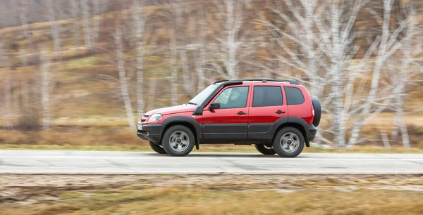 Togliatti Samara Region Russland November 2019 Geländewagen Chevrolet Niva Bei — Stockfoto