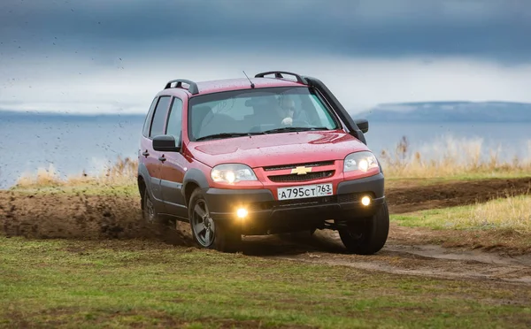 Togliatti Regio Samara Rusland November 2019 Suv Chevrolet Niva Extreme — Stockfoto