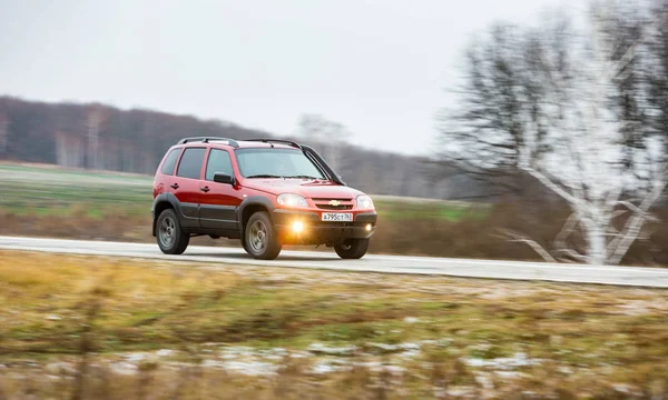 Togliatti Regio Samara Rusland November 2019 Suv Chevrolet Niva Extreme — Stockfoto