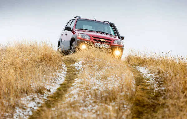 Togliatti Regio Samara Rusland November 2019 Suv Chevrolet Niva Extreme — Stockfoto