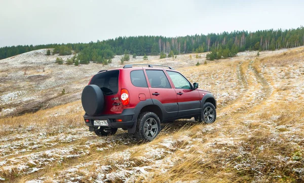 Togliatti Samara Region Russia November 2019 Suv Chevrolet Niva Extreme — 스톡 사진