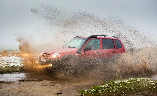 Togliatti Samara Region Russia November 2019 Suv Chevrolet Niva Extreme — 스톡 사진