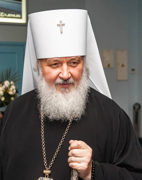 Togliatti Regio Samara Rusland Oktober 2008 Patriarch Kirill Van Moskou — Stockfoto