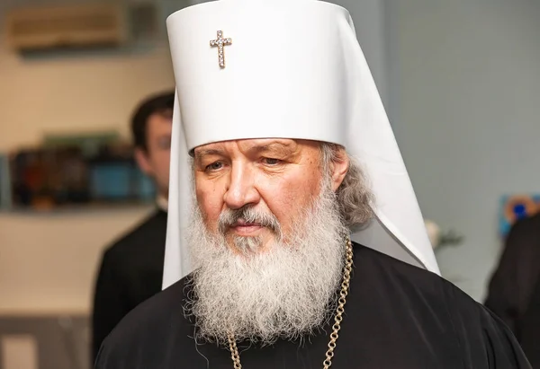 Togliatti Samara Region Russia October 2008 Patriarch Kirill Moscow All — Foto de Stock