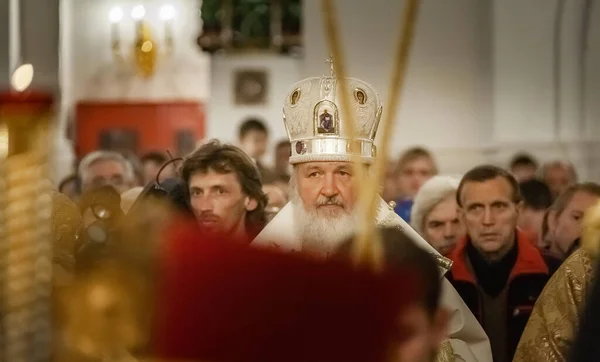 Togliatti Region Samara Russland Oktober 2008 Patriarch Kirill Von Moskau — Stockfoto