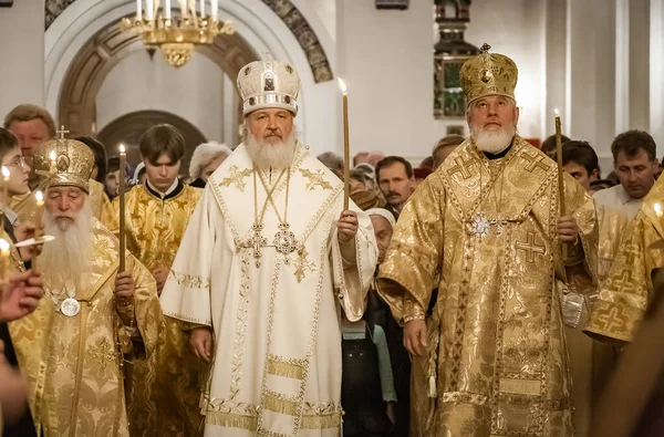 Togliatti Region Samara Russland Oktober 2008 Patriarch Kirill Von Moskau — Stockfoto