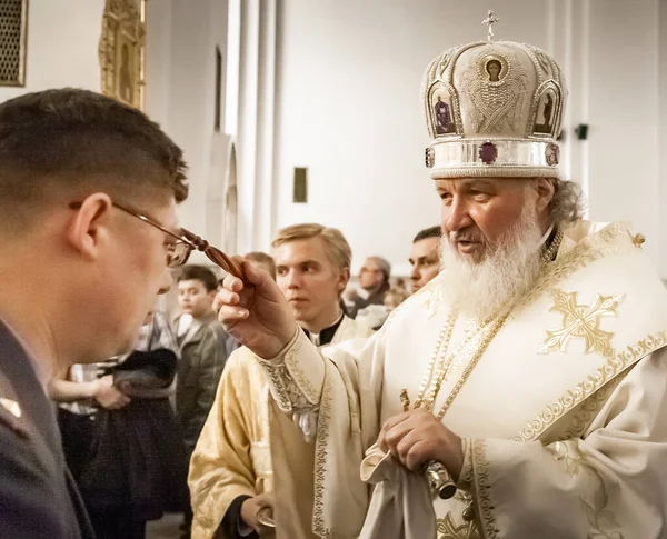 Togliatti Region Samara Russland Oktober 2008 Patriarch Kirill Von Moskau — Stockfoto