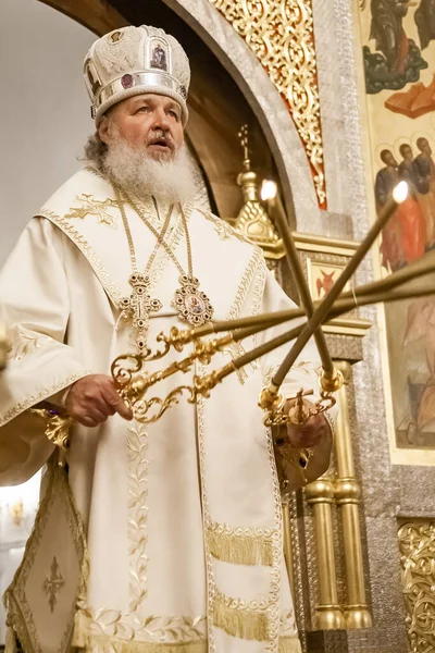 Togliatti Region Samara Russland Oktober 2008 Patriarch Kirill Von Moskau — Stockfoto