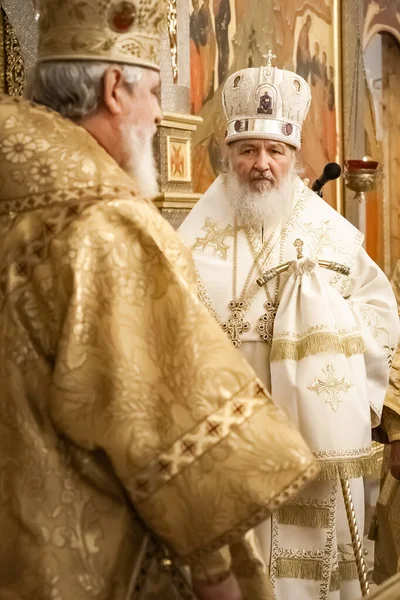 Togliatti Regio Samara Rusland Oktober 2008 Patriarch Kirill Van Moskou — Stockfoto