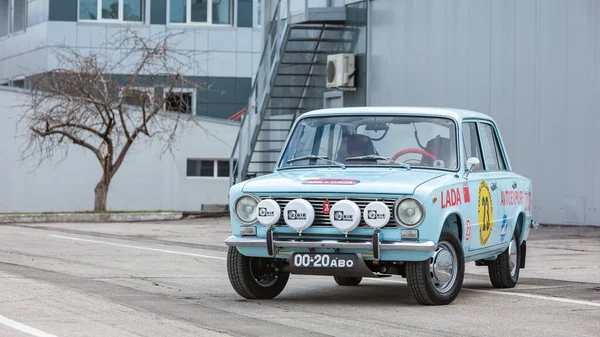 Togliatti Oblast Samara Rusia April 2020 Vaz 2101 Replika Tour — Stok Foto