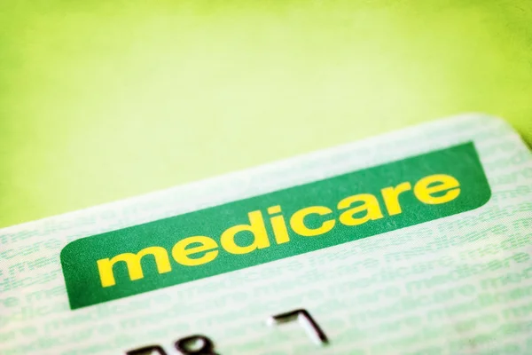 Tarjeta Medicare australiana —  Fotos de Stock