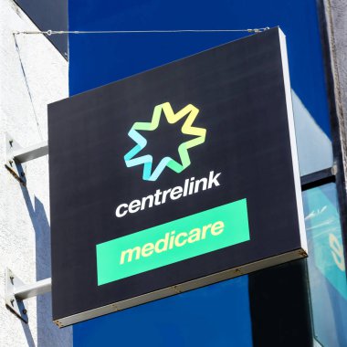 Avustralya Centrelink ve Medicare işareti