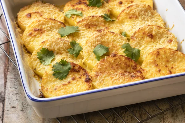 Nhoque Romano com Semolina e Queijo Pecorino Romano — Fotografia de Stock