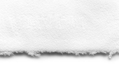 Beyaz kağıt kenarları beyaz üzerine yumuşak gölgeler