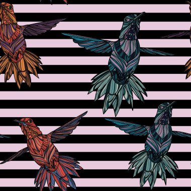 sinek kuşu ile Seamless Modeli