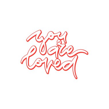 Seviliyorsun. El yazı çekilmiş.