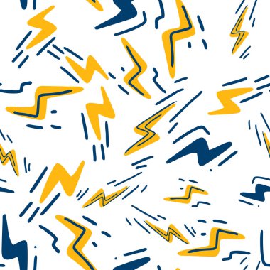 Flaş, beyaz arka planda pırıltılı, pürüzsüz bir desen. Moda biçiminde vektör illüstrasyonu.