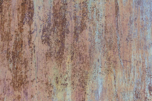 Fondo Oxidado Rust Textura Hierro Oxidado Óxido Rojo Marrón Cubrió — Foto de Stock