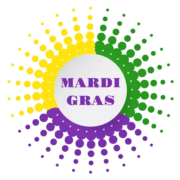 Mardi Gras Fond Demi Teinte Illustration Vectorielle — Image vectorielle