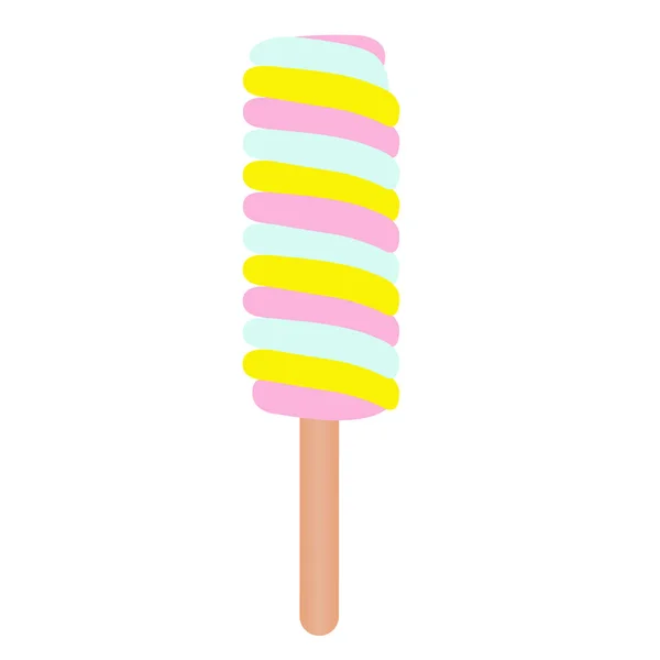 Crème Glacée Illustration Vectorielle — Image vectorielle