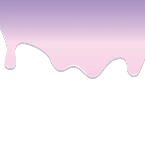 Rosa Und Violett Triefenden Geschmolzenen Karamell Hintergrund Vektorillustration — Stockvektor