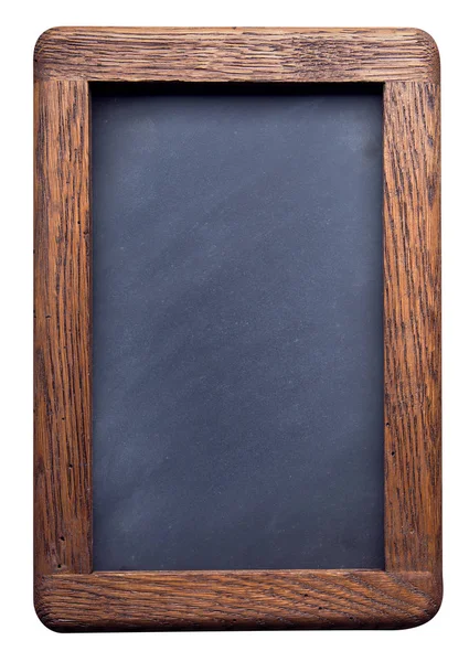 Eski okul yazı tahtası beyaz bir arka plan üzerinde izole — Stok fotoğraf
