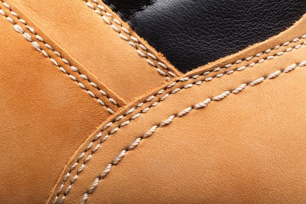 deri dikişli iplik çizme