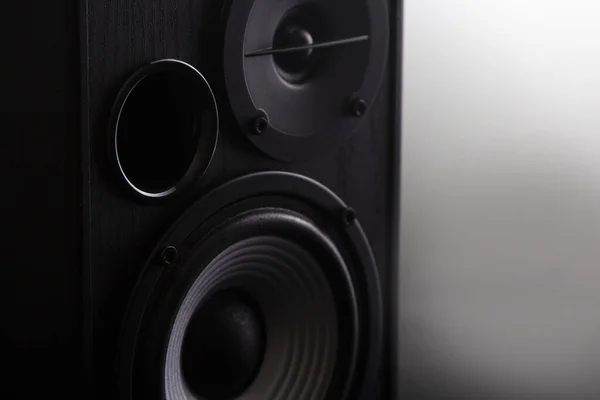 Akustische Lautsprecher Mit Kopierraum Multimedia Audio Und Soundkonzept — Stockfoto
