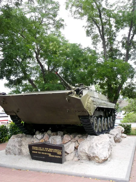 Pomnik Tankmen-liberatorzy Sewastopola — Zdjęcie stockowe