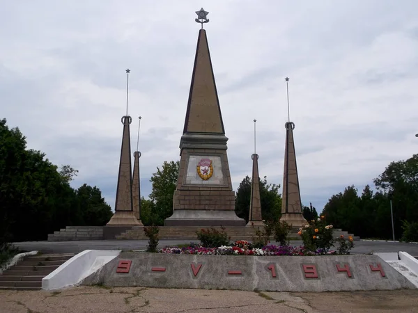 Denkmal der 2. Gardearmee in Sewastopol — Stockfoto