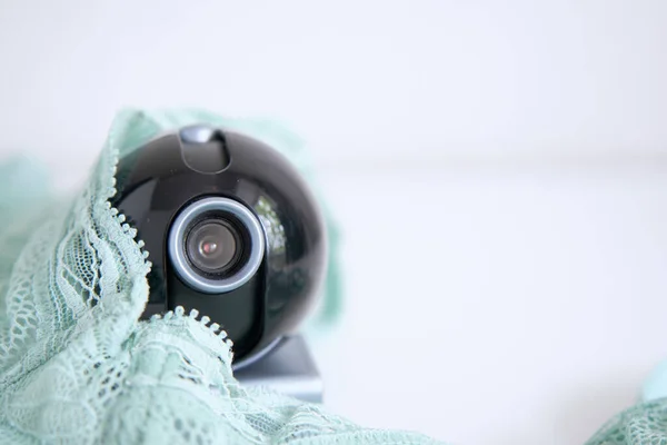 Webcam Versteckt Damenunterwäsche Zur Verdeckten Überwachung Des Hauses Überwachungs Und — Stockfoto