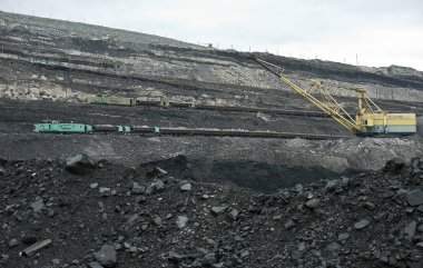 Madencilik, taş ocağında çalışmak için ekipman.