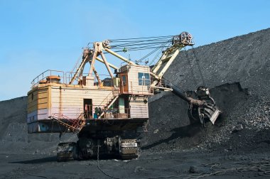 Madencilik, taş ocağında çalışmak için ekipman.