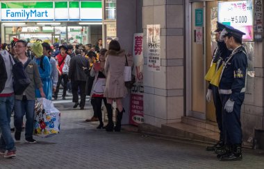 Cadılar Bayramı kutlama, Shibuya, Japonya