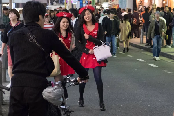Halloween feier, shibuya, tokyo, japan — Stockfoto