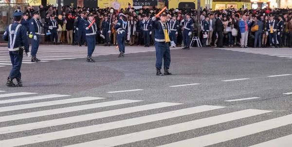 日本涩谷的万圣节庆祝活动 — 图库照片