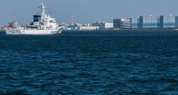 Japan Coast Guard schip — Stockfoto