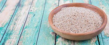 Süper beyaz Teff tahıl