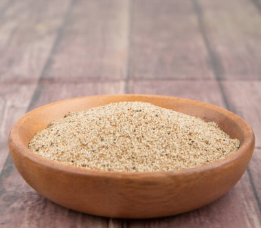 Süper beyaz Teff tahıl