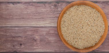 Süper beyaz Teff tahıl