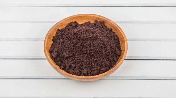 Acai Berry Powder — Stock Photo, Image